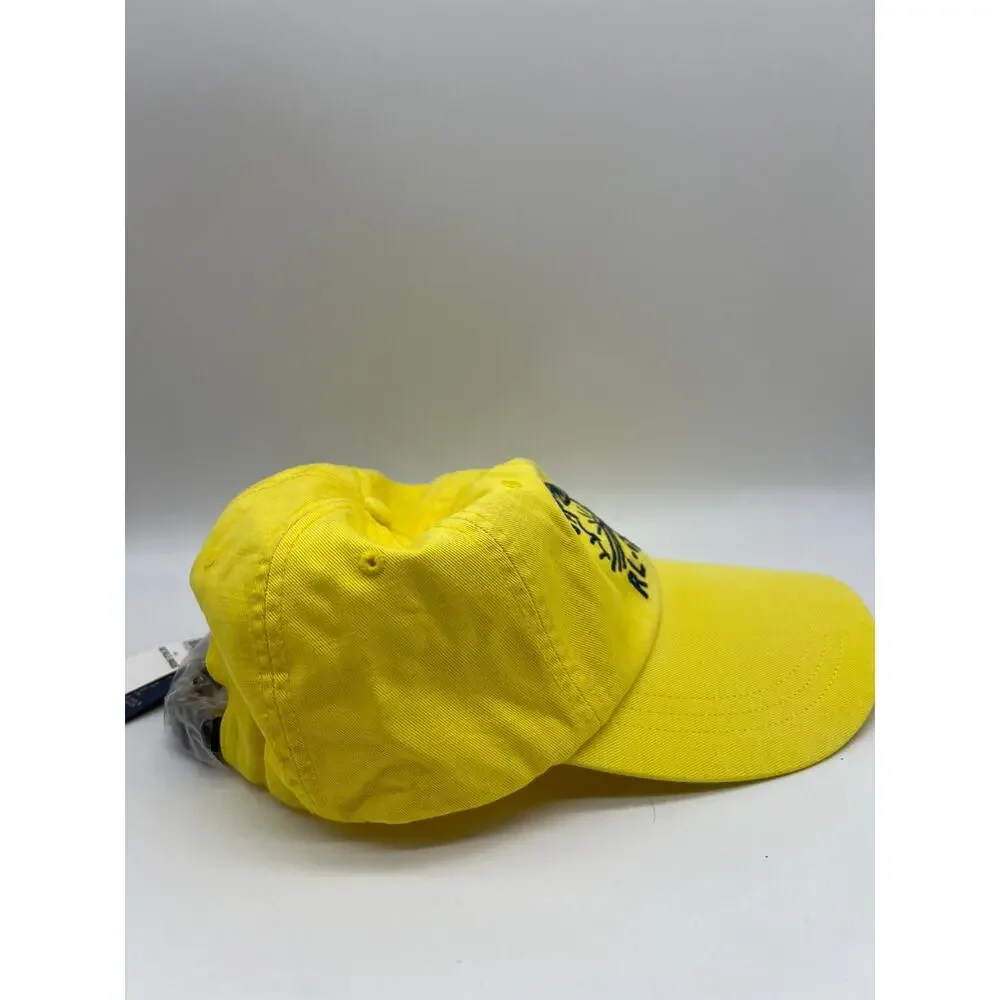 Polo Ralph Lauren Cote D'Azur RL-67 Long Bill Yellow Men's Cap/Hat.